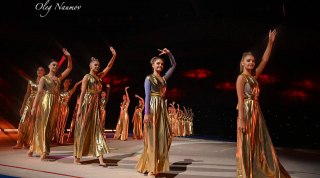 Праздничный концерт в честь для города Москва во дворце гимнастики Ирины Винер 9 сентября 2023