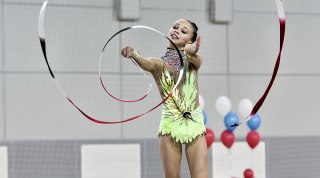 Фотографии с первенства города Новосибирска по художественной гимнастике