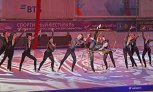 Шоу в честь Дня гимнастики в Новосибирске