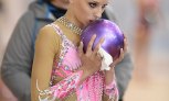 Лучшая гимнастка Чемпионата России по художественной гимнастике - Яна Кудрявцева