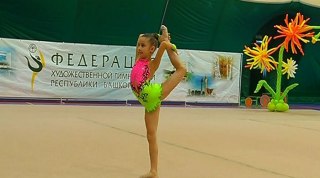 В Уфе прошло Открытое первенство Кировского района по художественной гимнастике