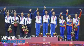 Снова первые: российские гимнастки выиграли командное золото