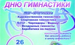 В Новосибирске пройдет фестиваль гимнастики