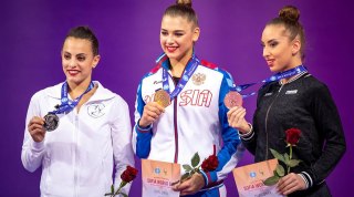 Александра Солдатова выиграла золото многоборья на Кубке мира в Софии