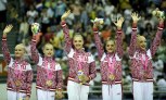 Россиянки завоевали золото II юношеских Олимпийских игр в групповых упражнениях.