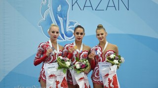 Маргарита Мамун выиграла все золото Кубка мира в Казани