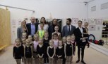 Вице-президент Всероссийской федерации художественной гимнастики побывал в гостях у СК «Перспектива»