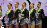 Сборная Болгарии в групповых упражнениях завоевала золото в многоборье на чемпионате мира