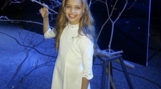 Елизавета Темникова - гимнастка, открывавшая Зимние олимпийские игры в Сочи